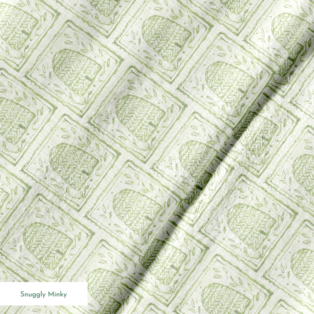 springs minky texture