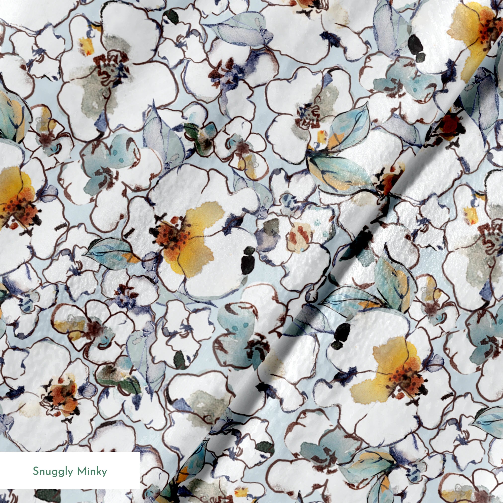 springs minky texture