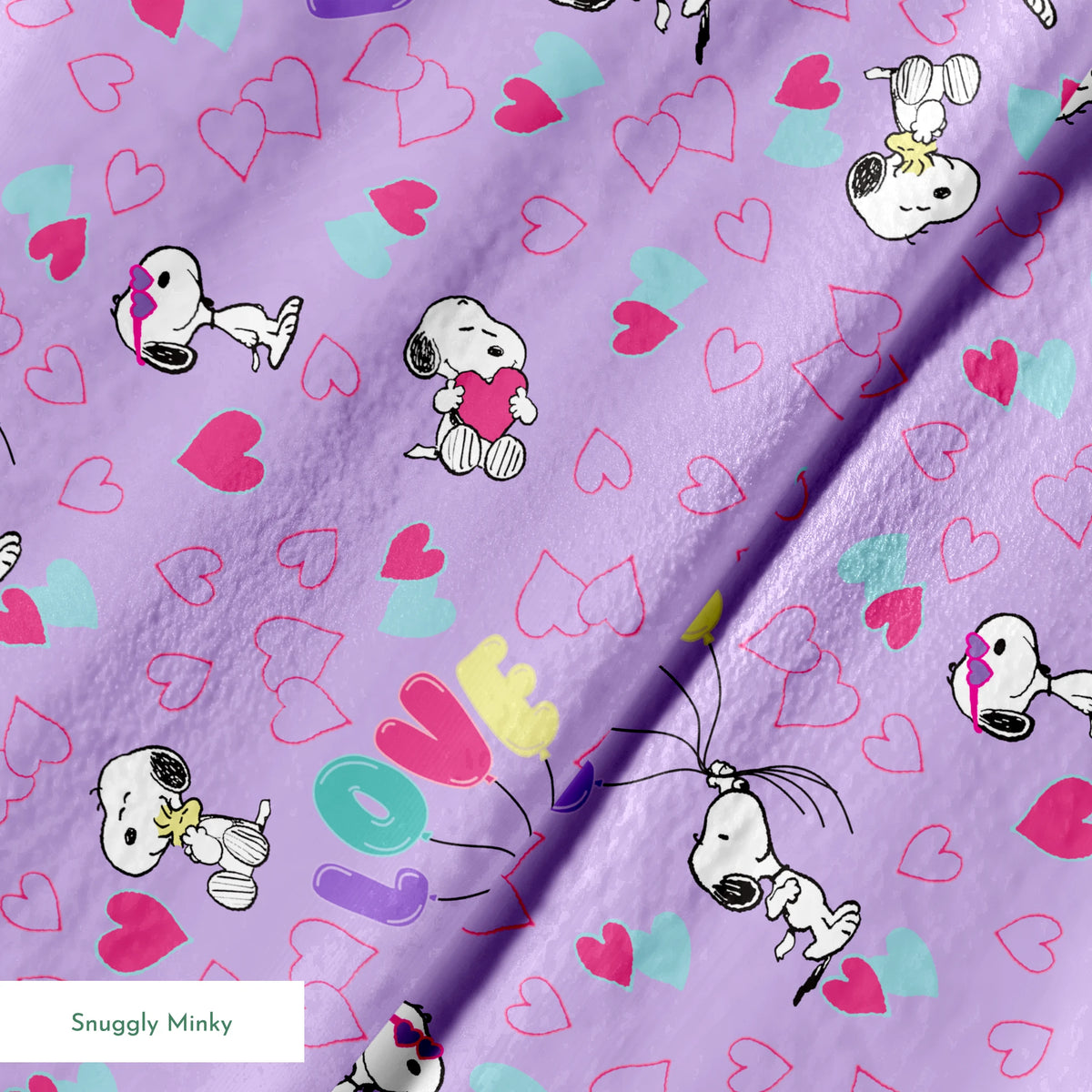 springs minky texture