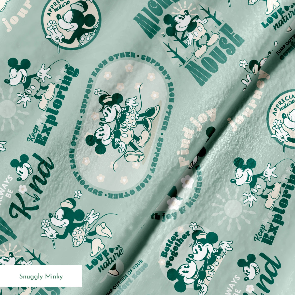 springs minky texture