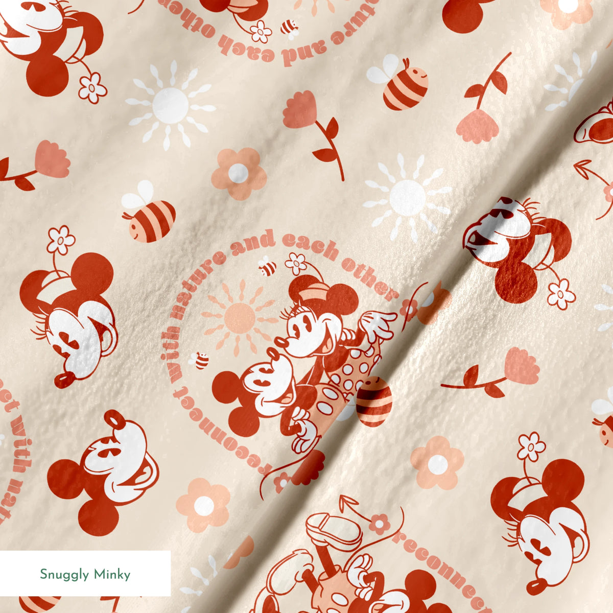 springs minky texture
