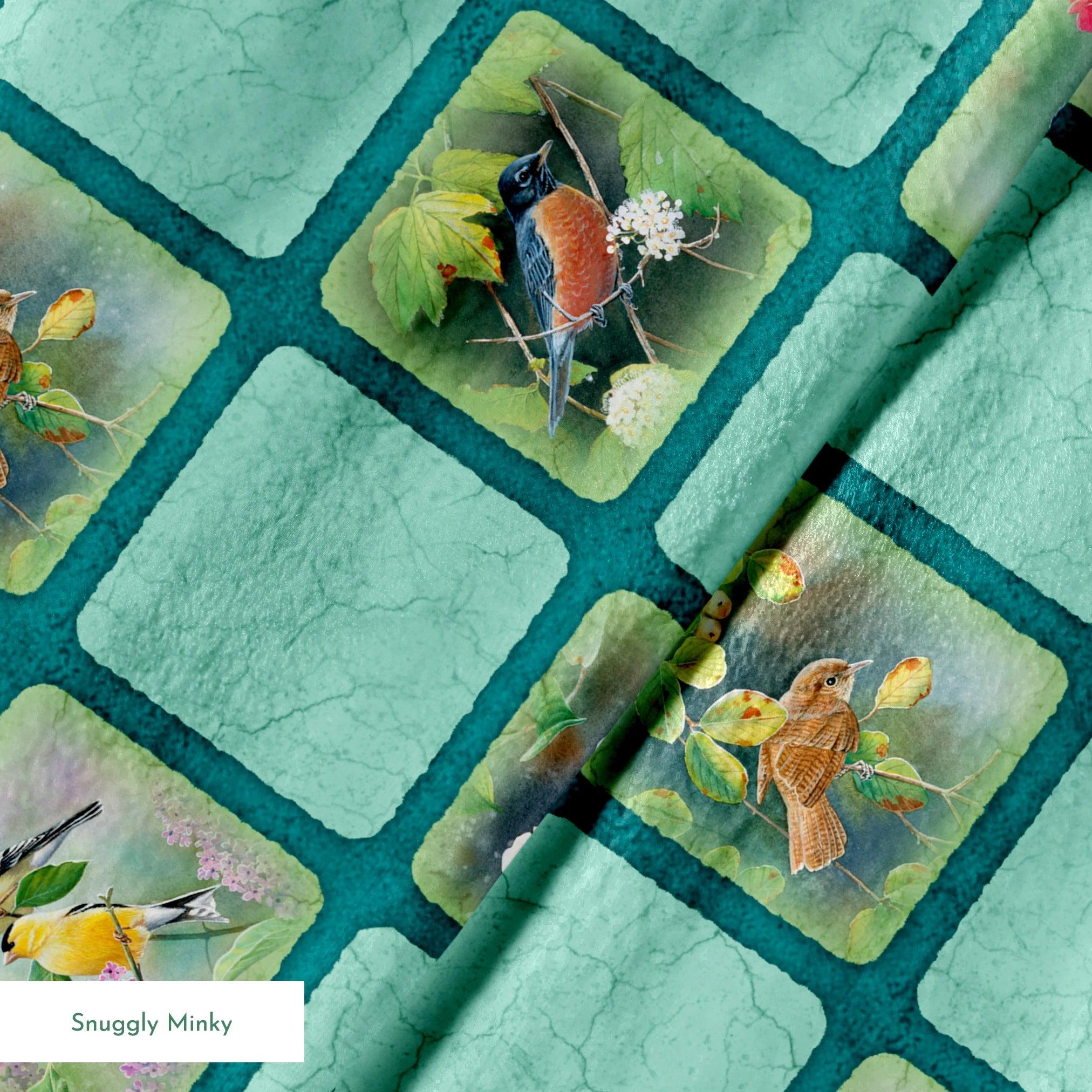springs minky texture