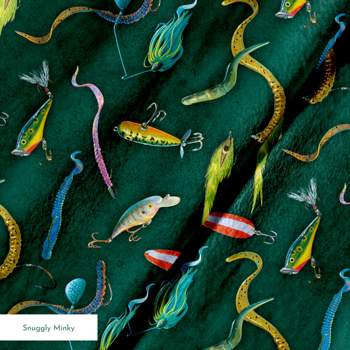 springs minky texture