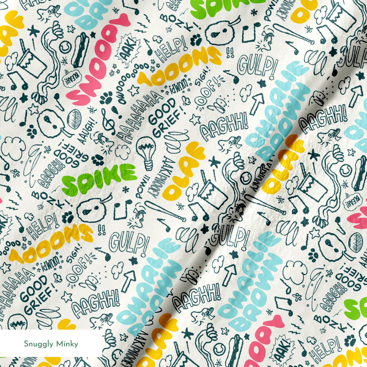 springs minky texture