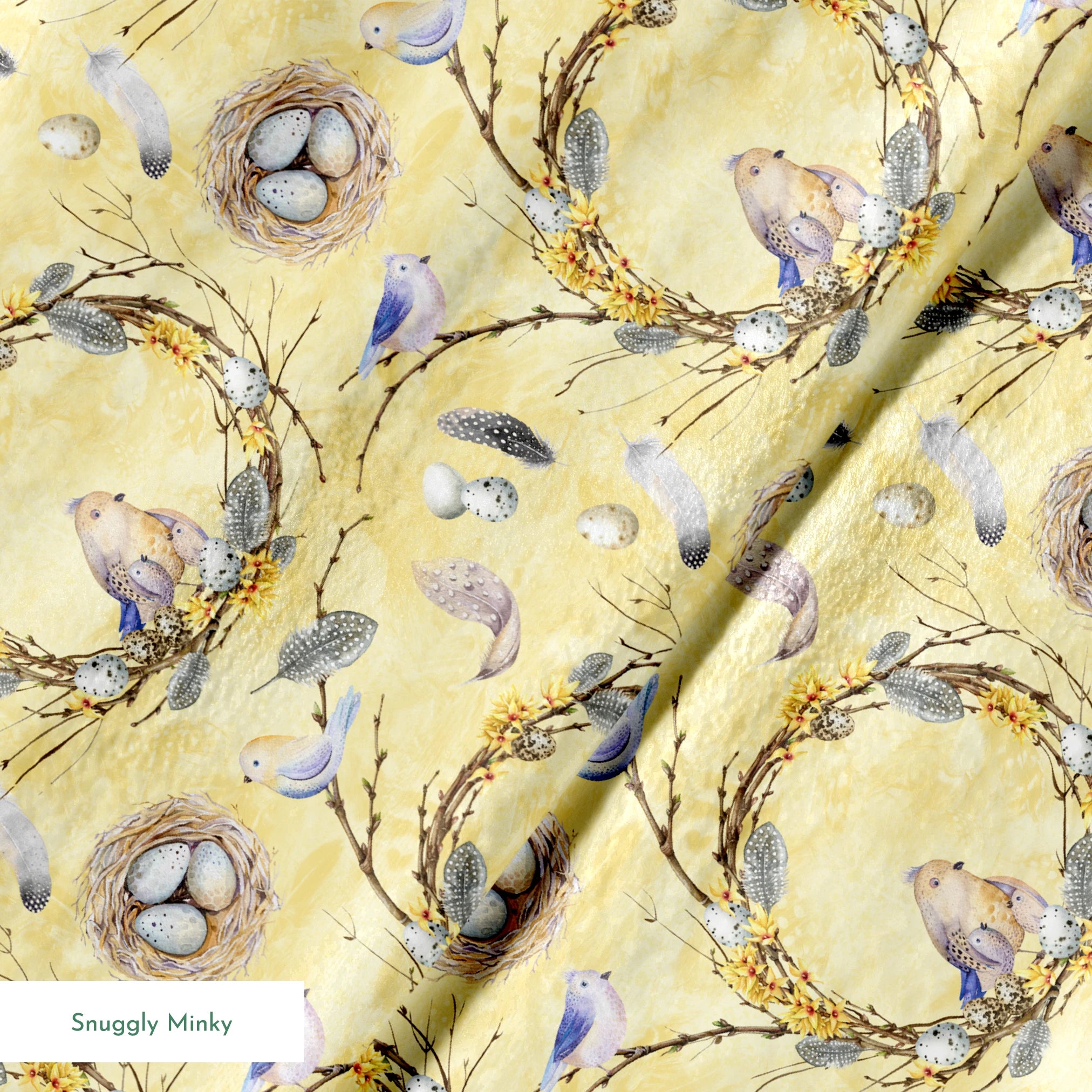springs minky texture