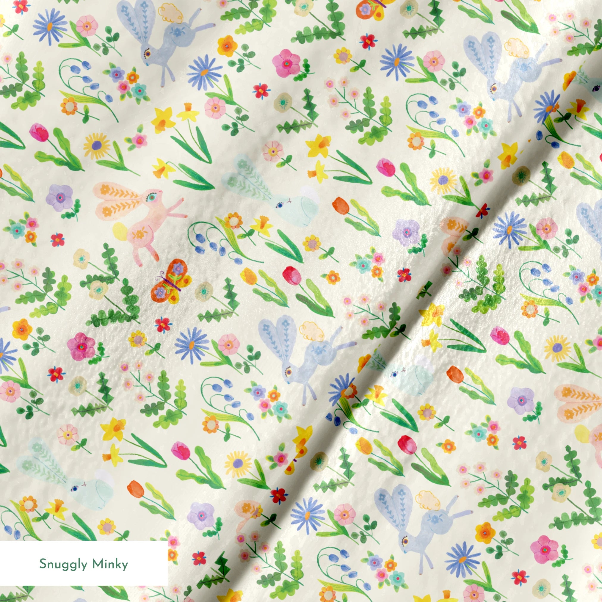 springs minky texture