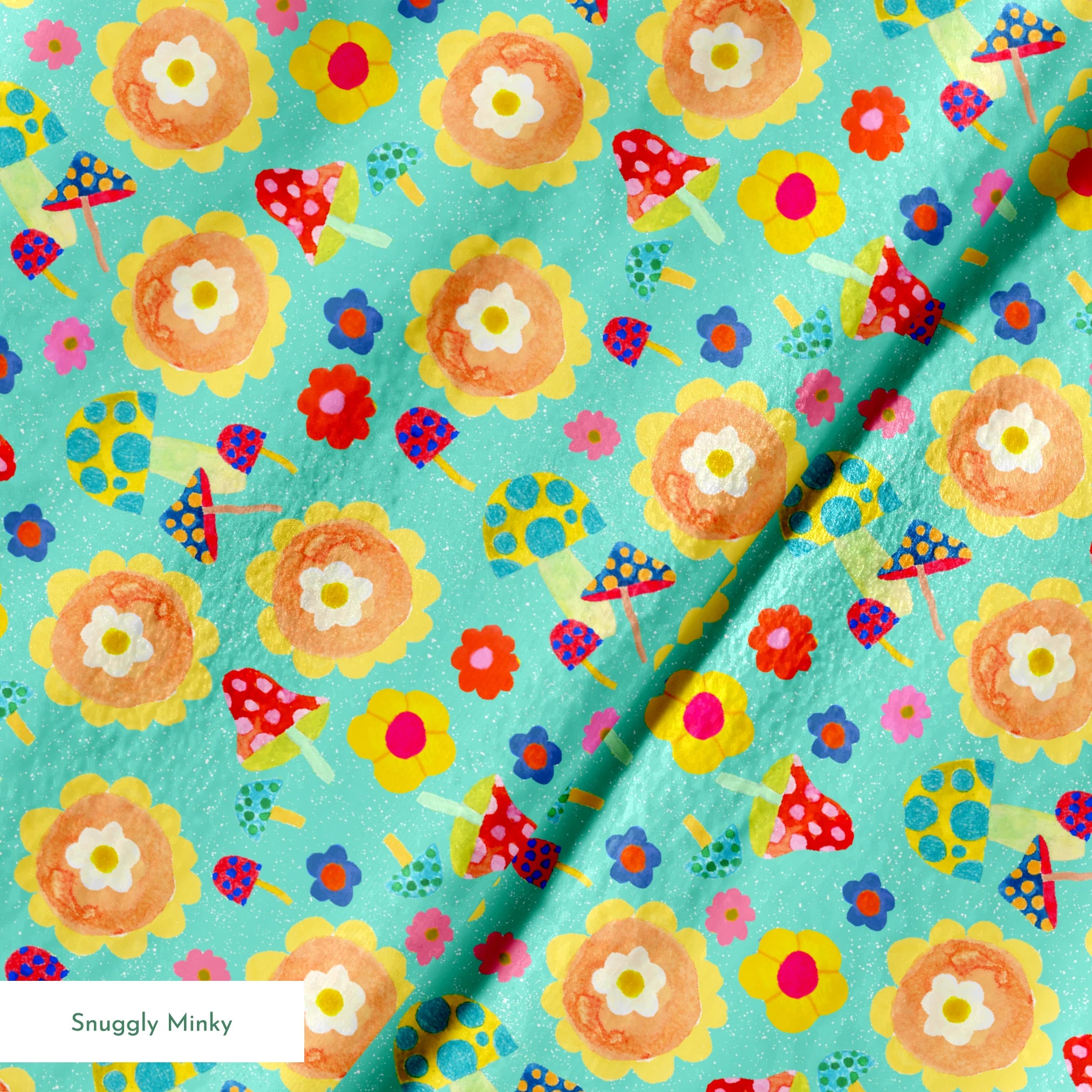 springs minky texture