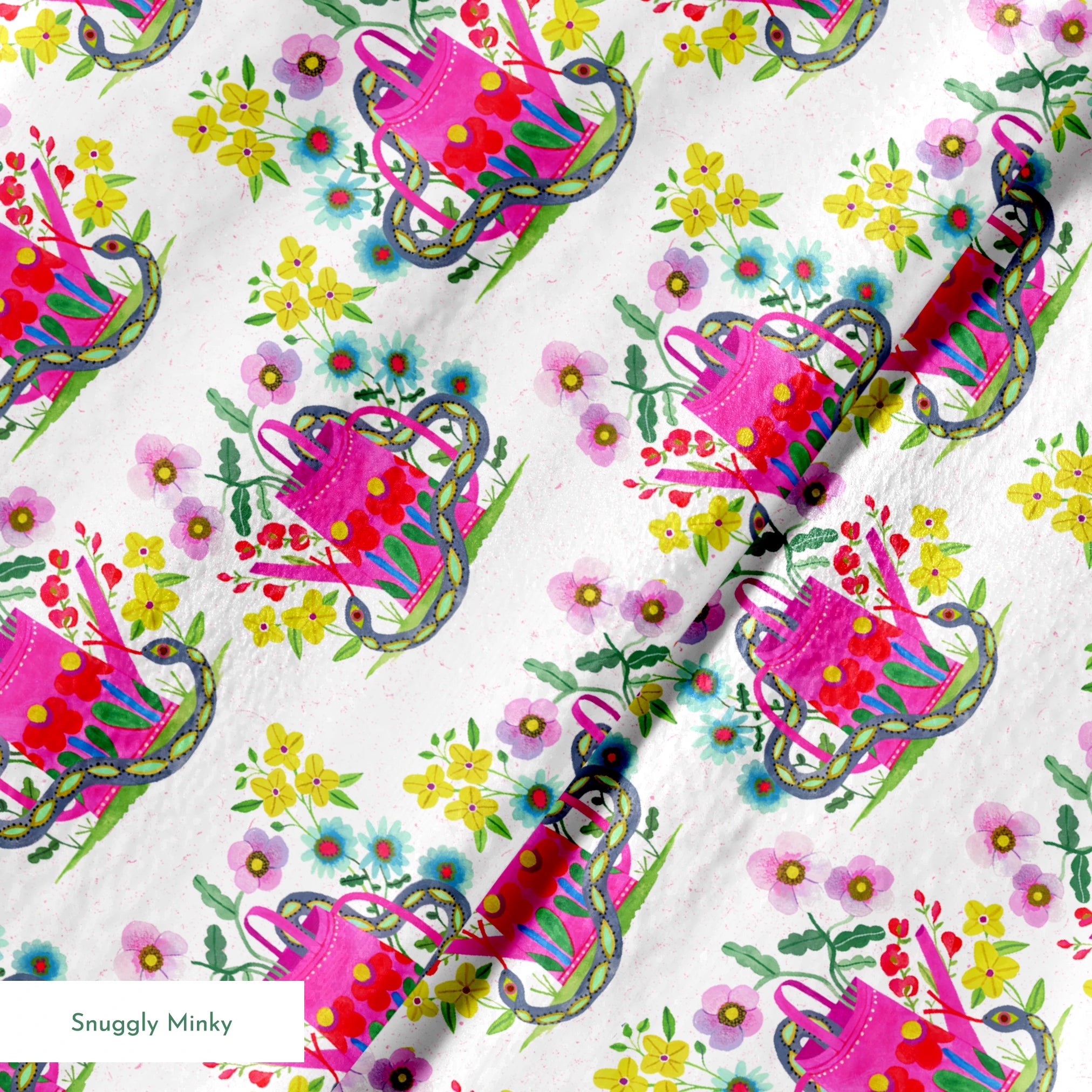 springs minky texture