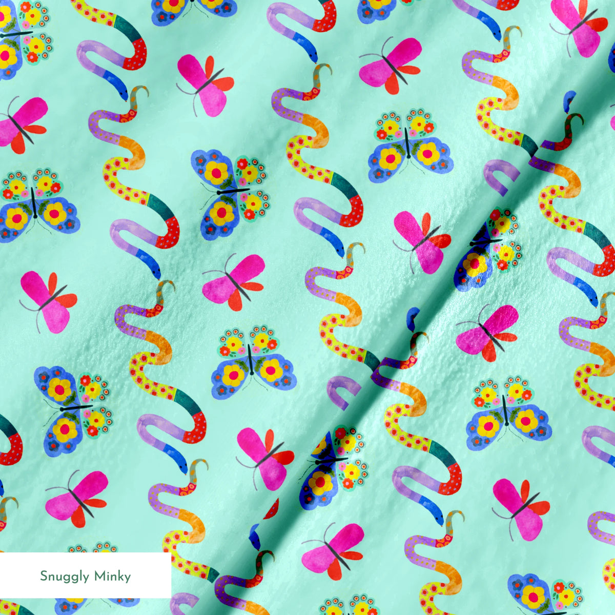 springs minky texture