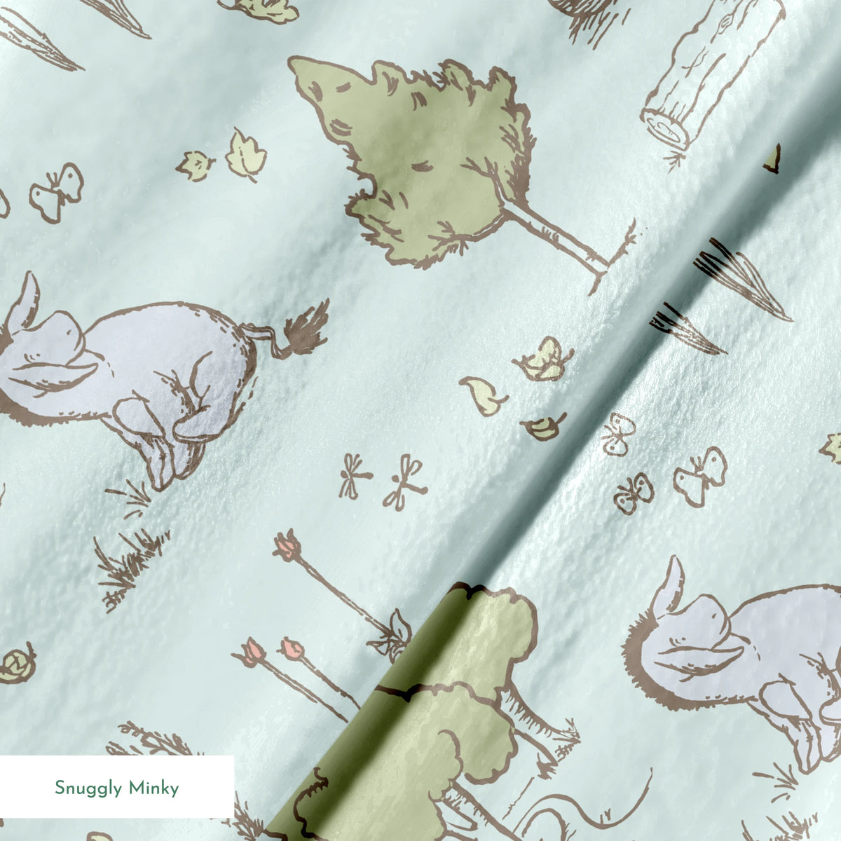 springs minky texture