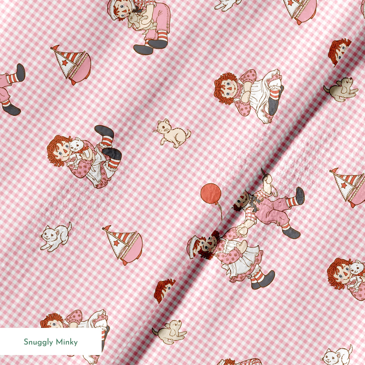 springs minky texture