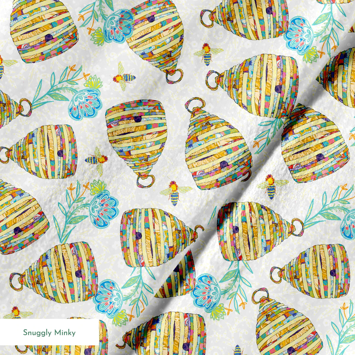 springs minky texture