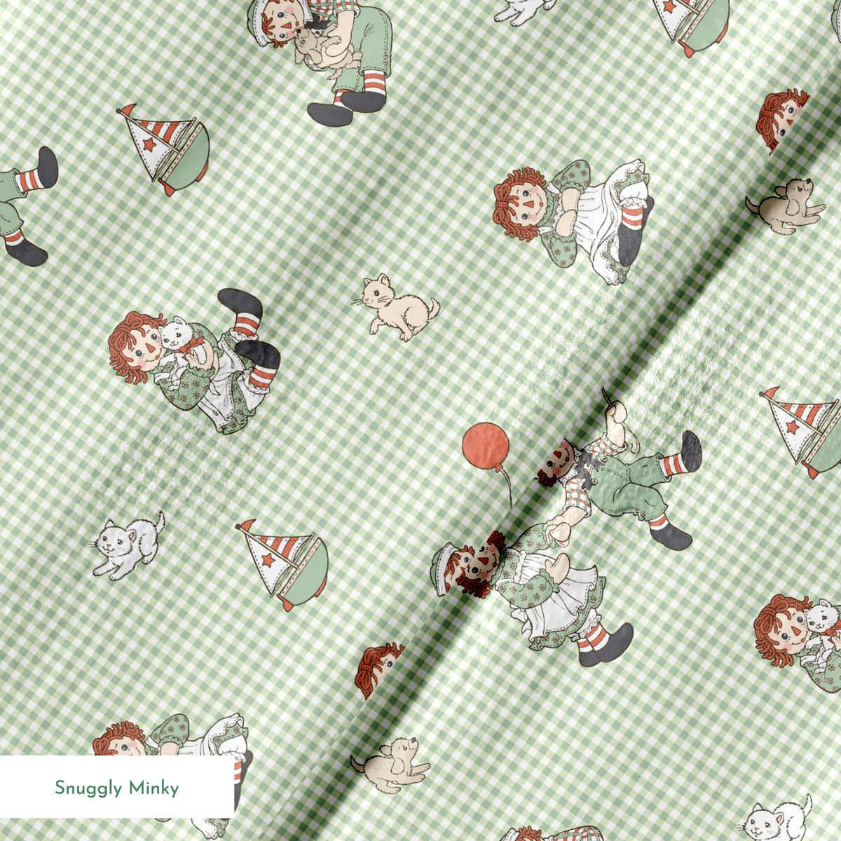 springs minky texture