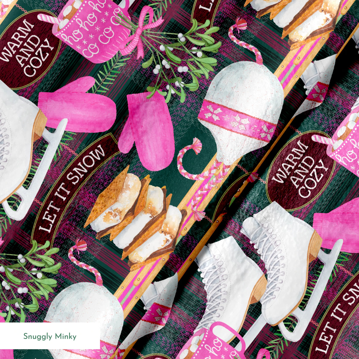springs minky texture