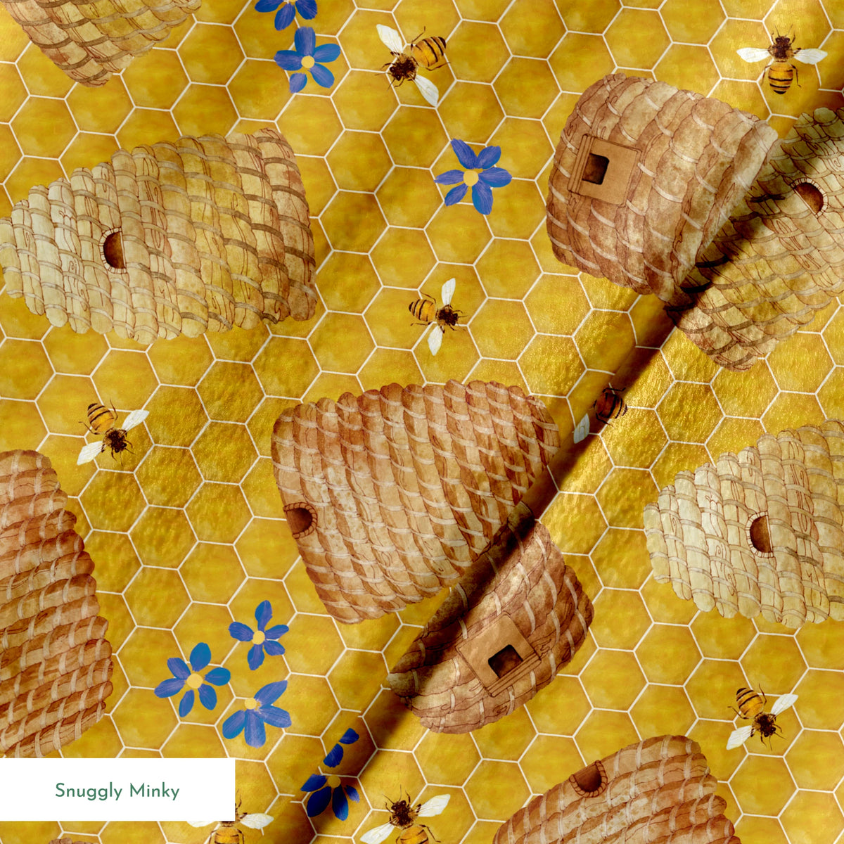 springs minky texture