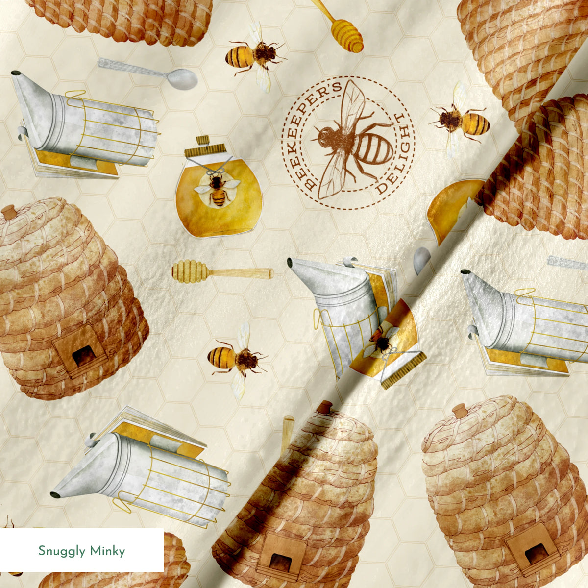 springs minky texture