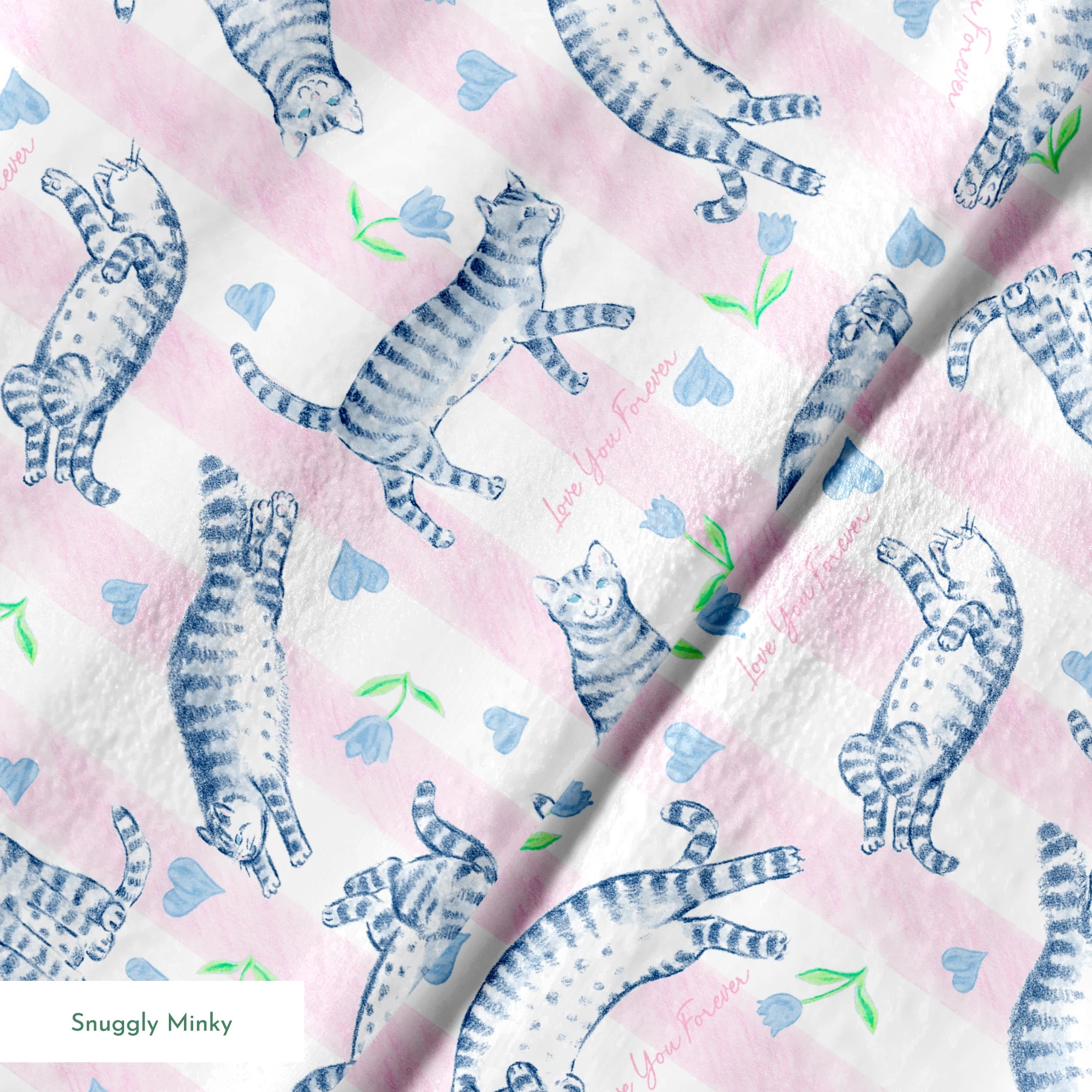 springs minky texture