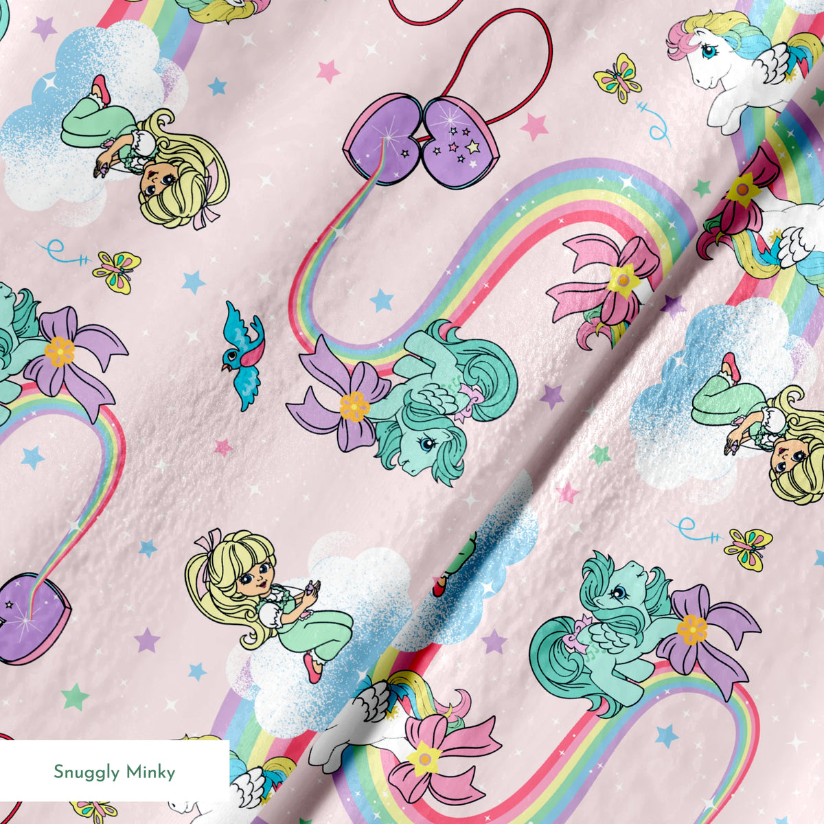 springs minky texture