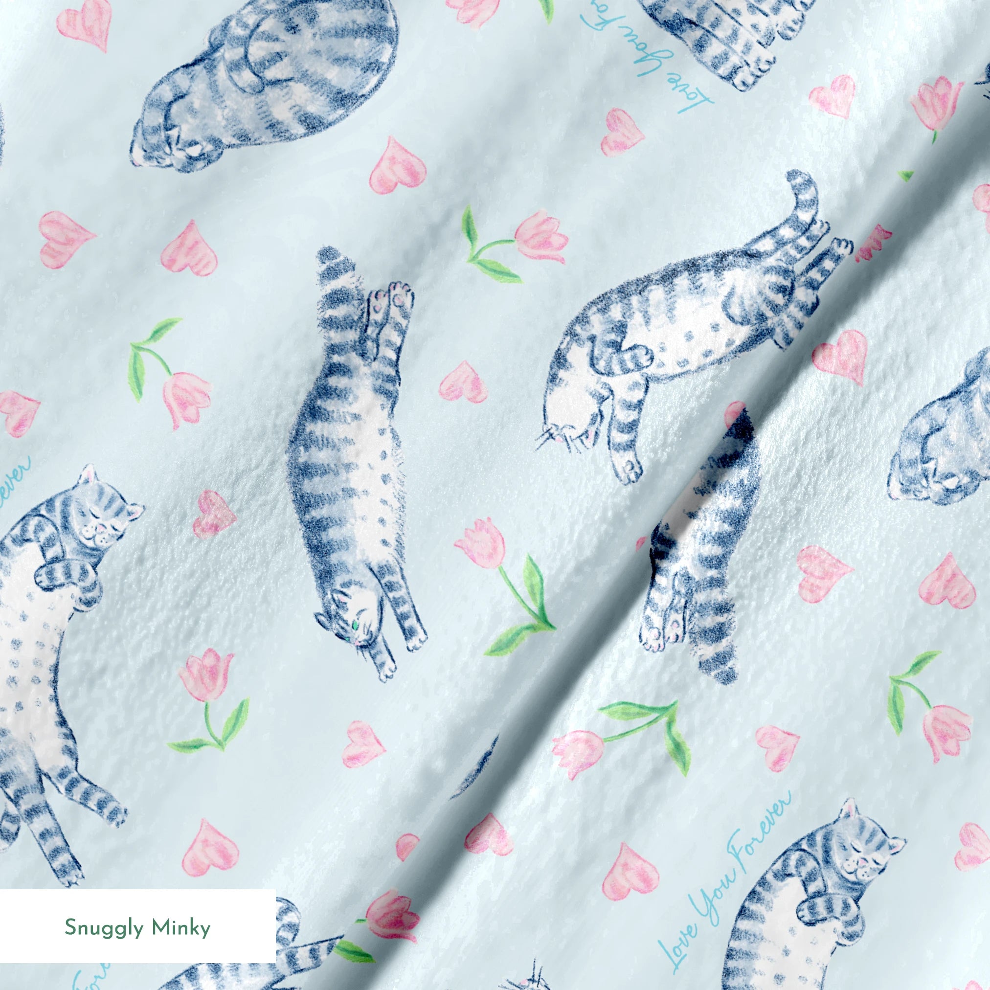 springs minky texture