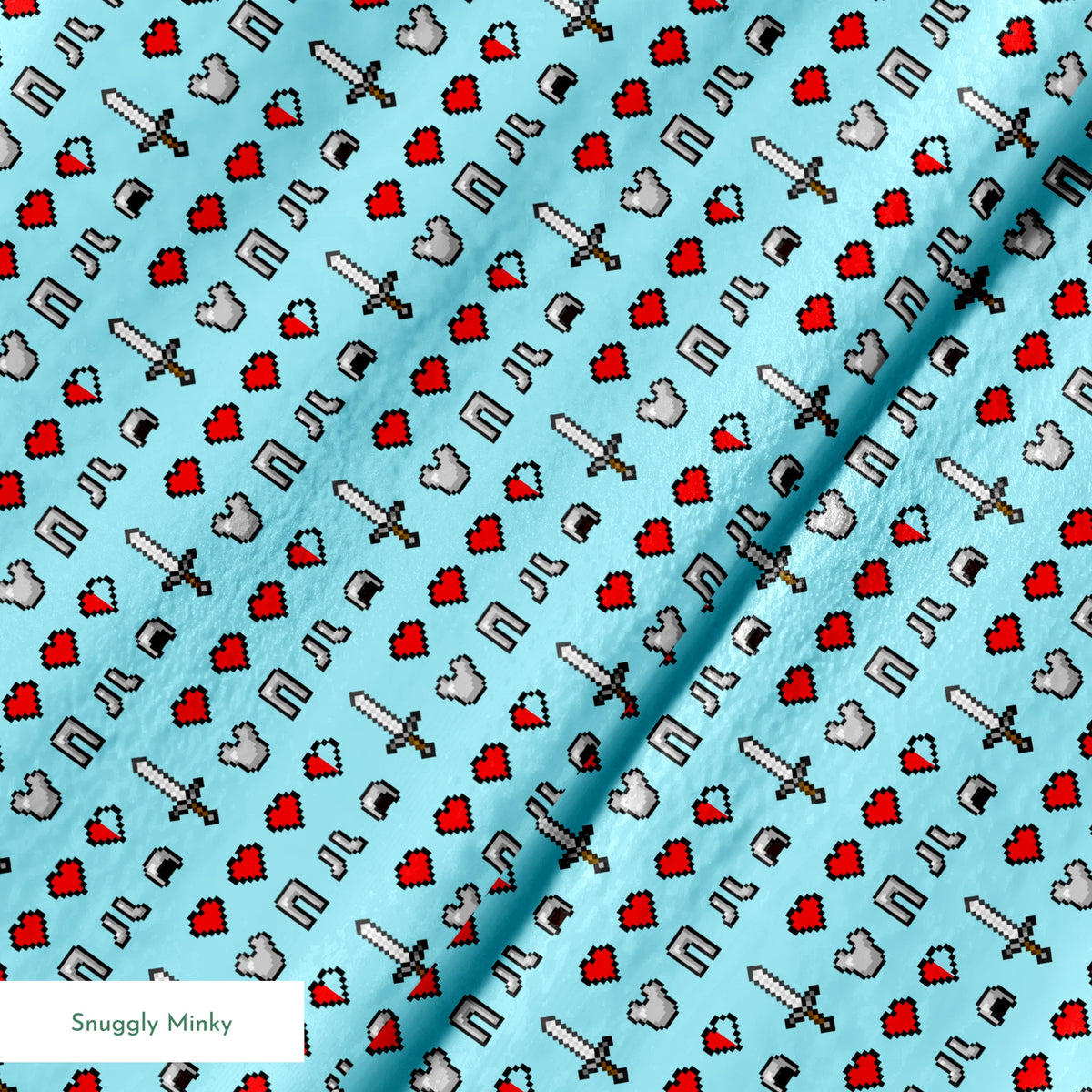 springs minky texture