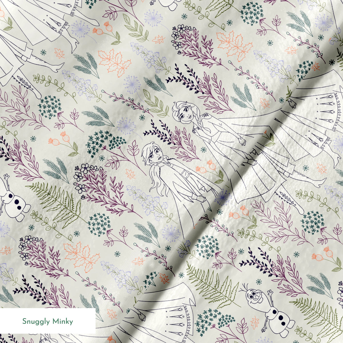 springs minky texture