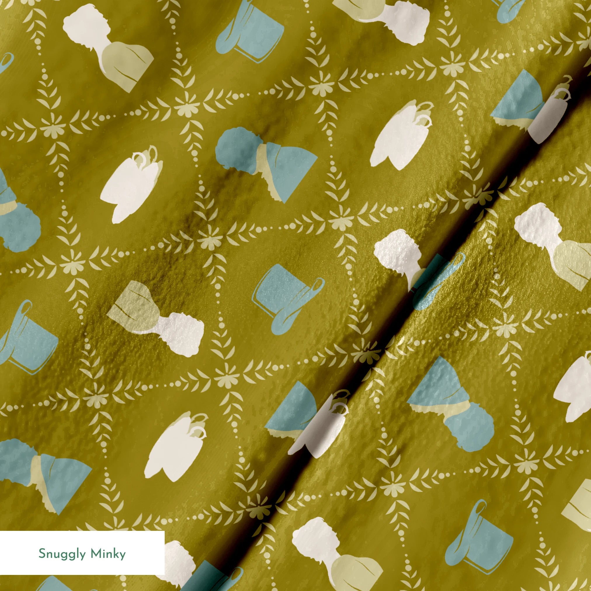 springs minky texture