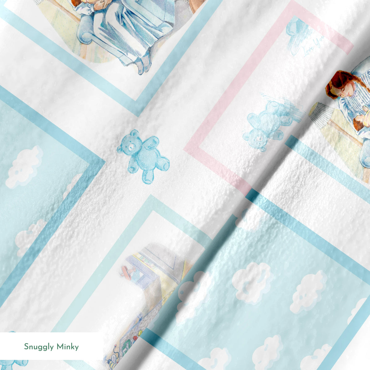 springs minky texture