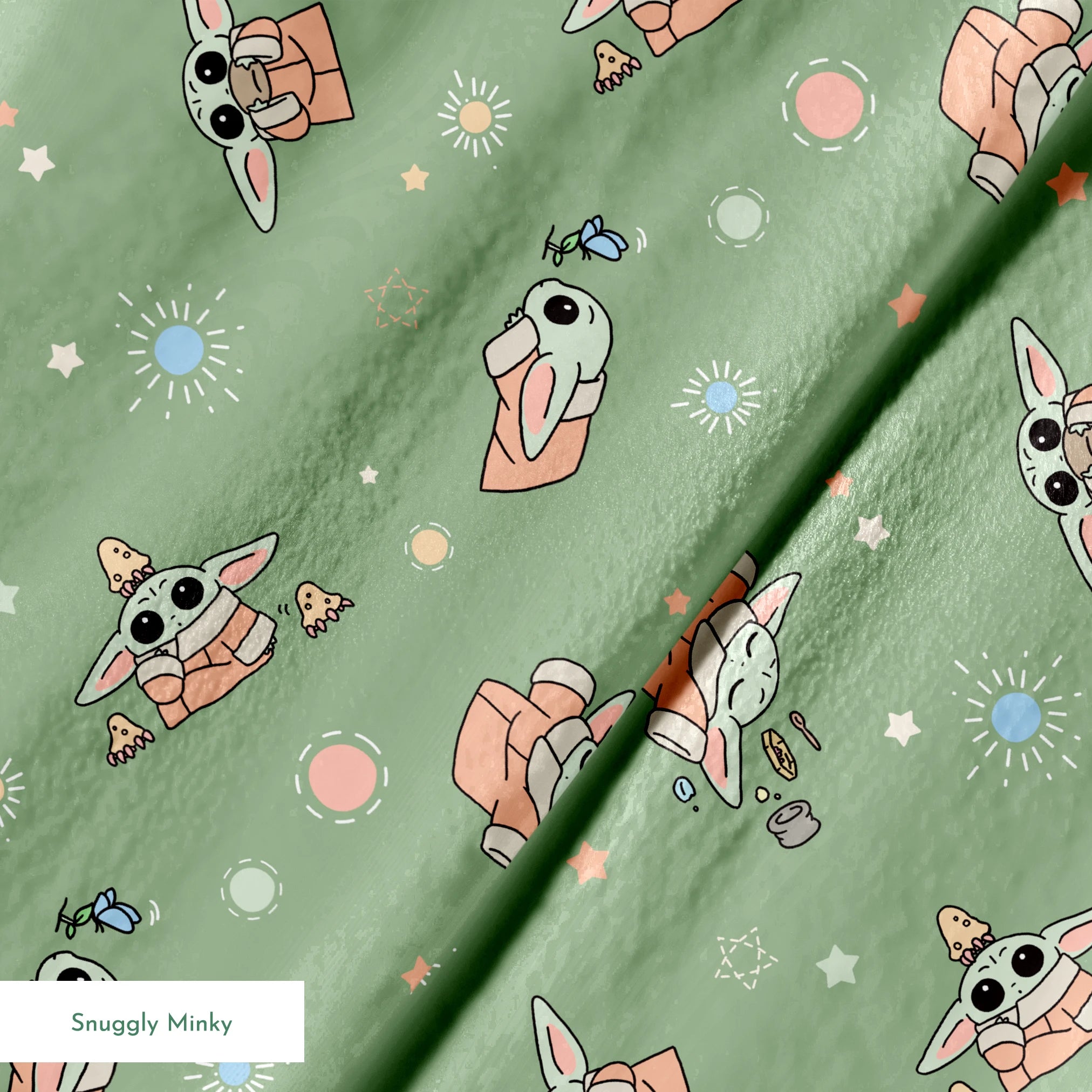 springs minky texture