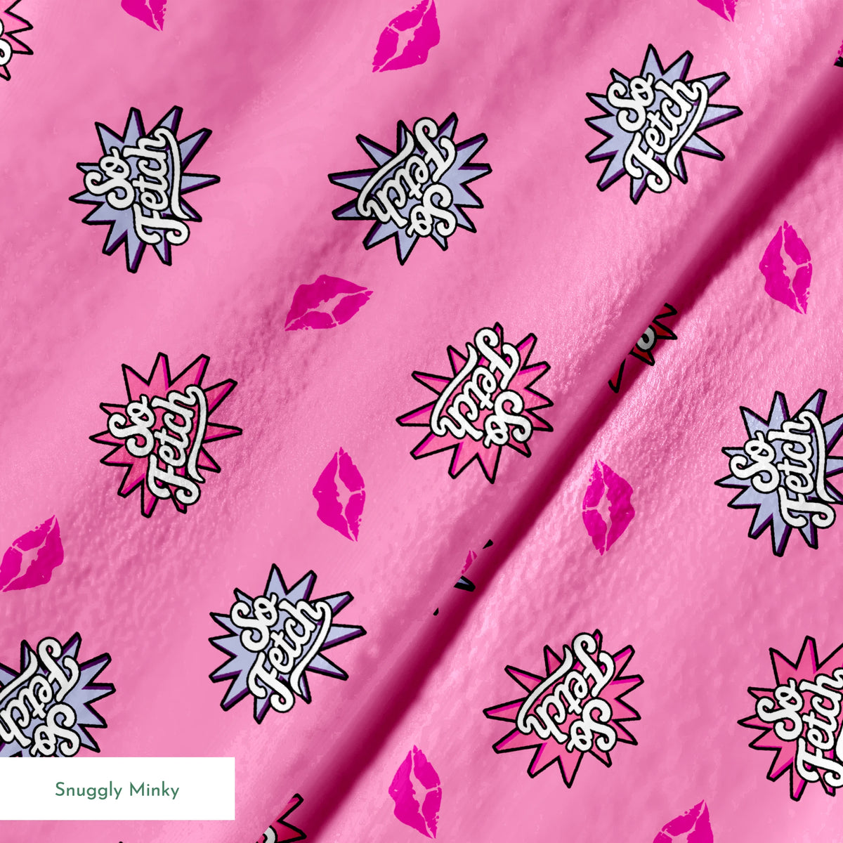 Paramount Mean Girls So Fetch on Pink Fabric
