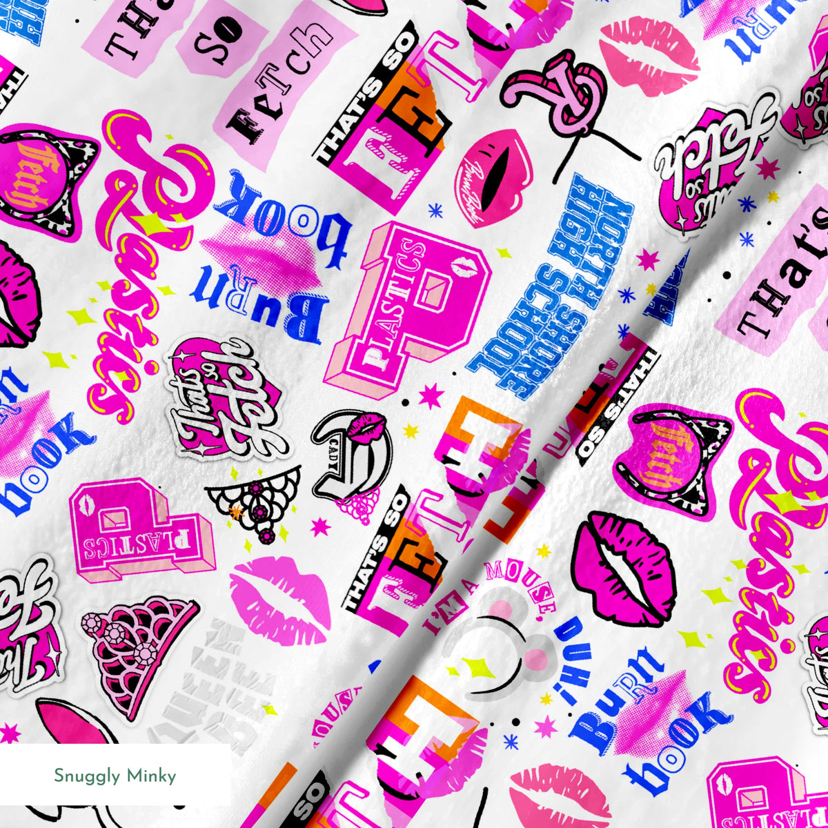 Paramount Mean Girls Iconic Collage Fabric