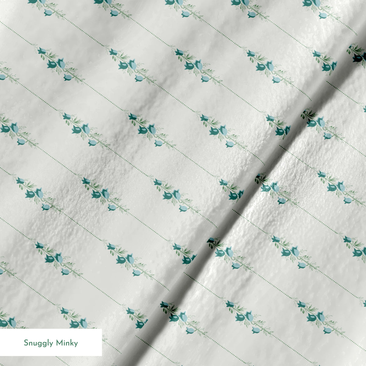 Sally on Silver Sage Fabric