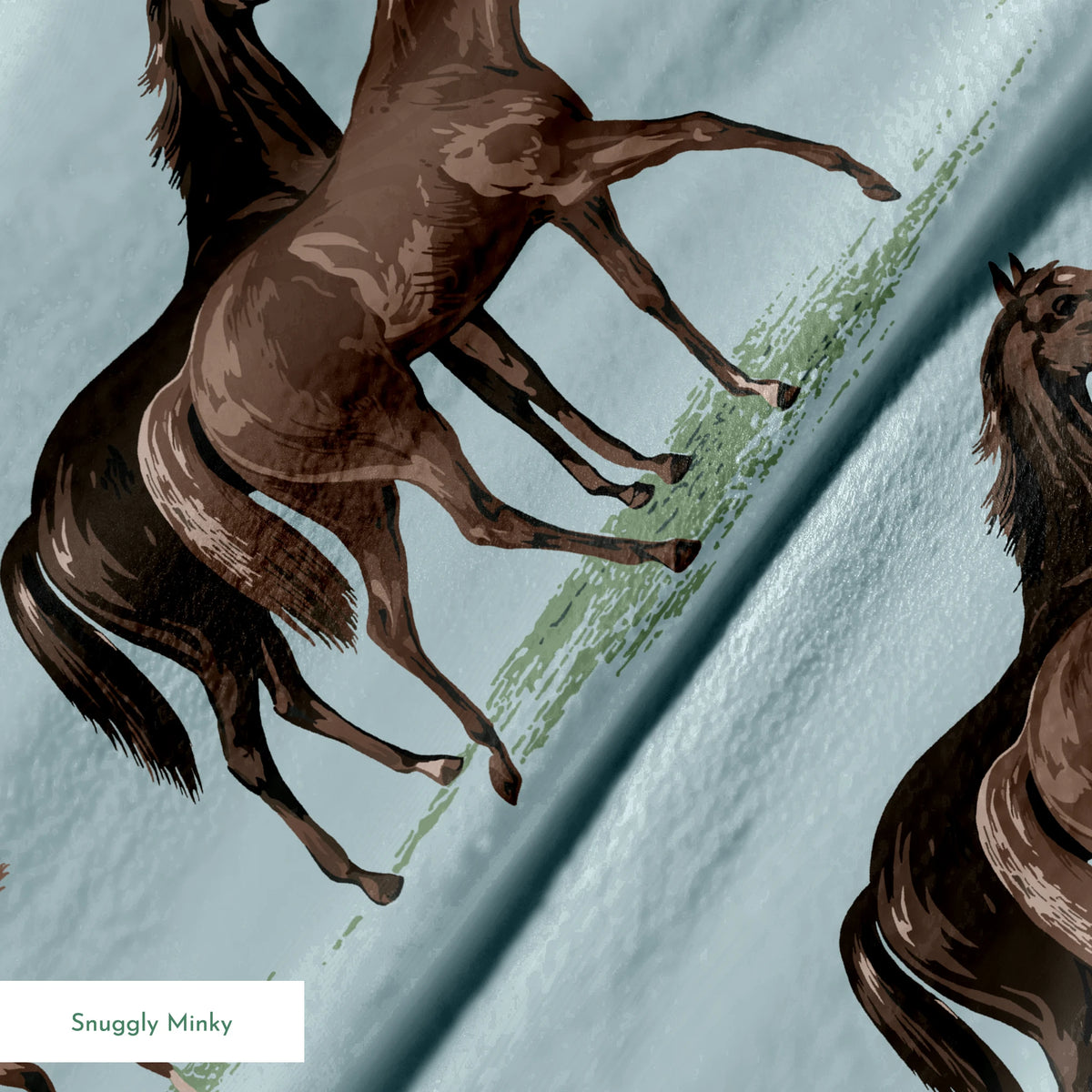Dolly on Silver Sage Fabric