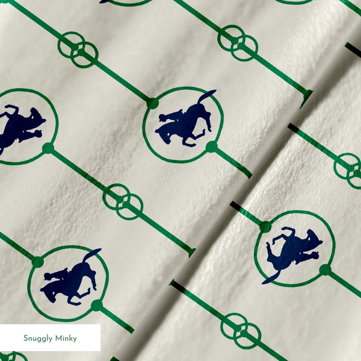Brooks on Fern Fabric