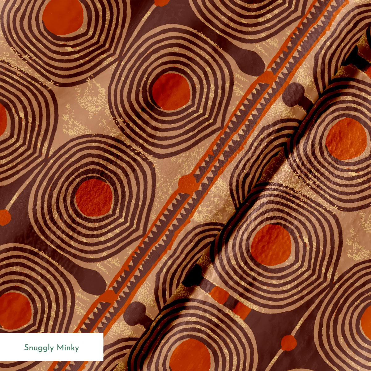 Spiraline on Spiced Fabric