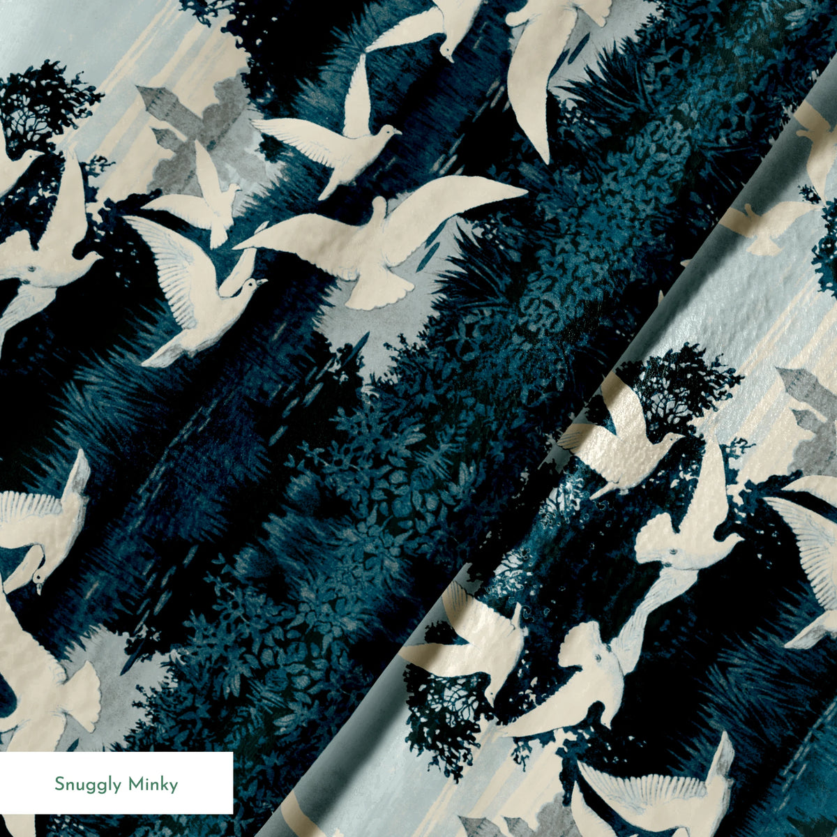 Aberdeenshire on Haunted Night Fabric