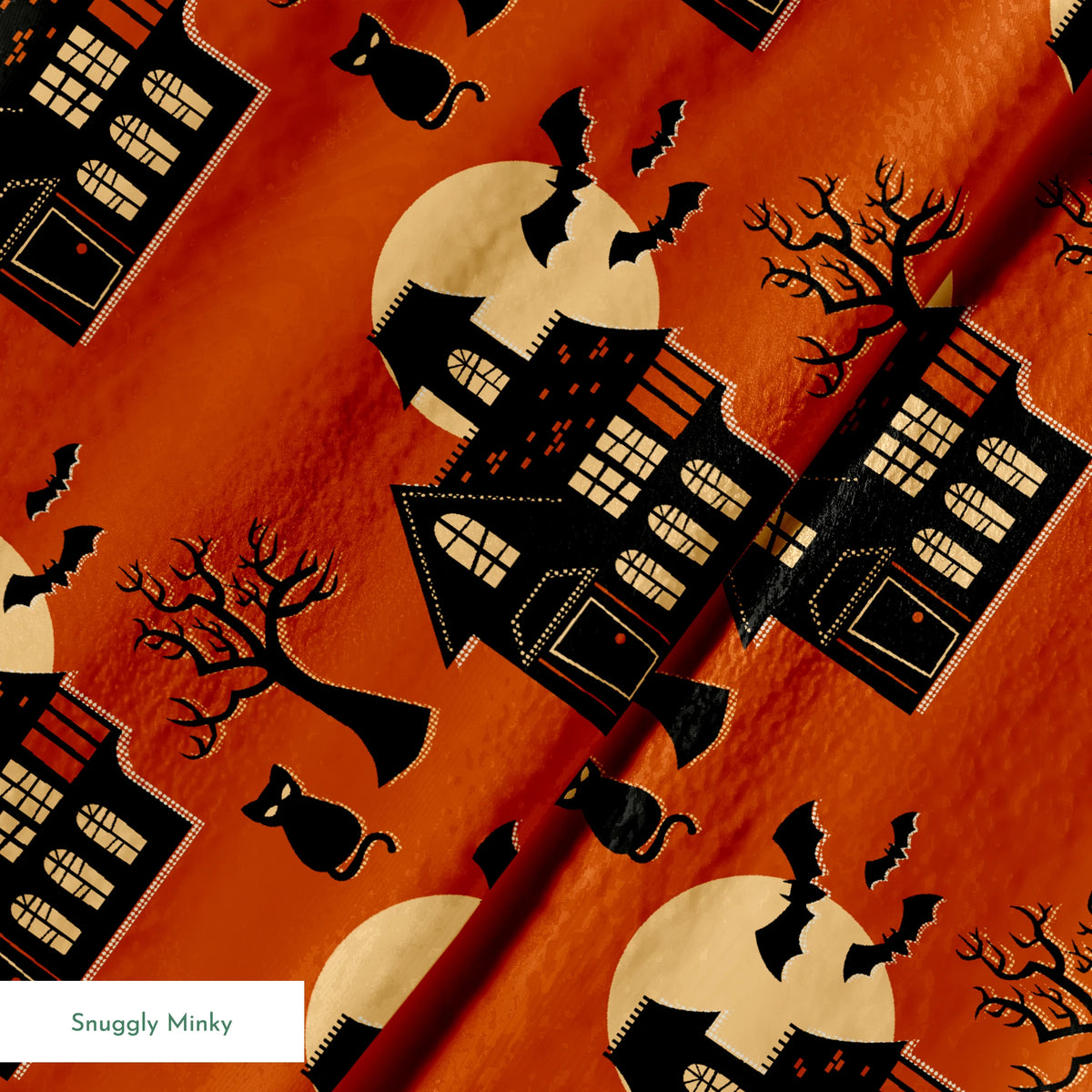 Haunted House on Spiced Fabric