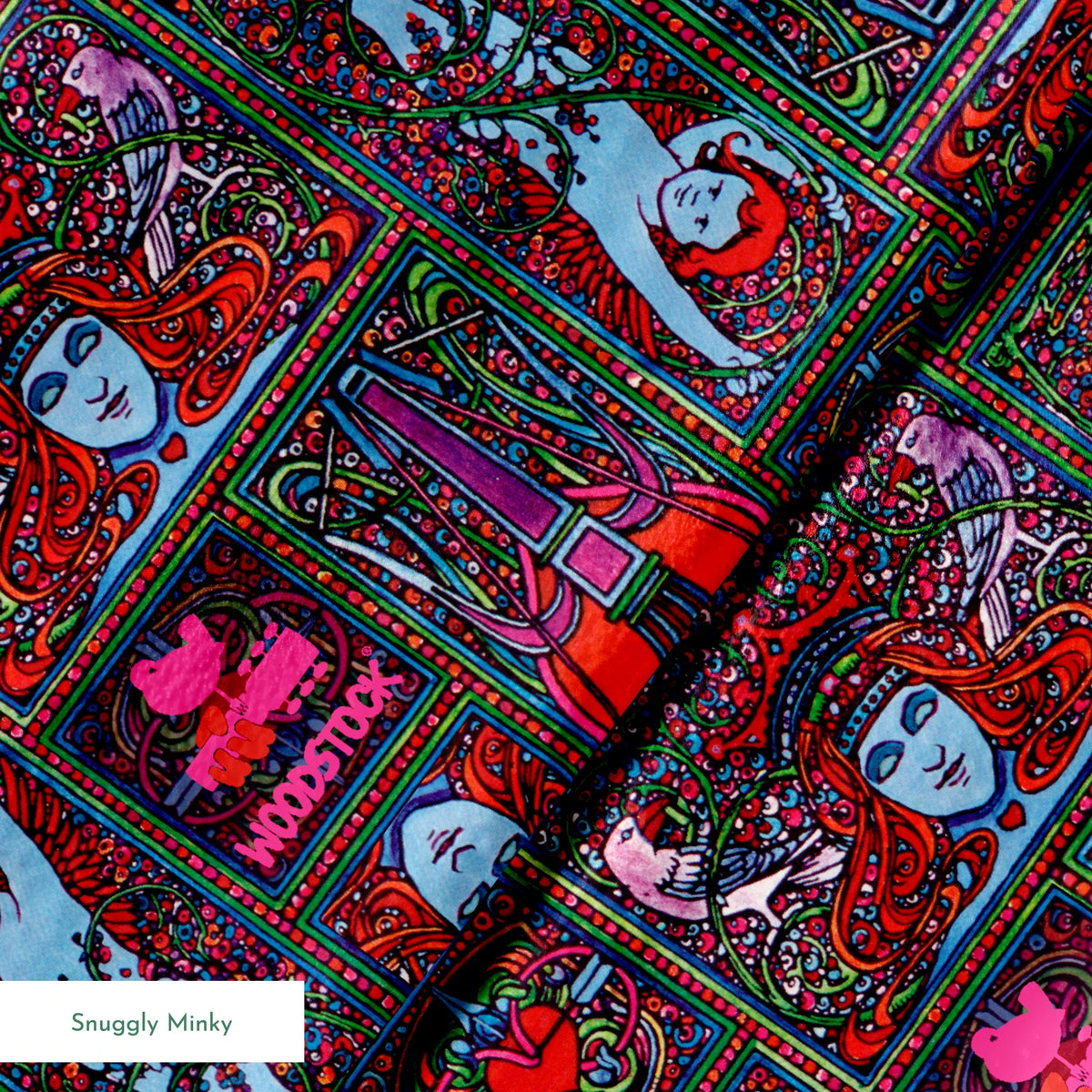 Woodstock Aquarian Exposition Fabric