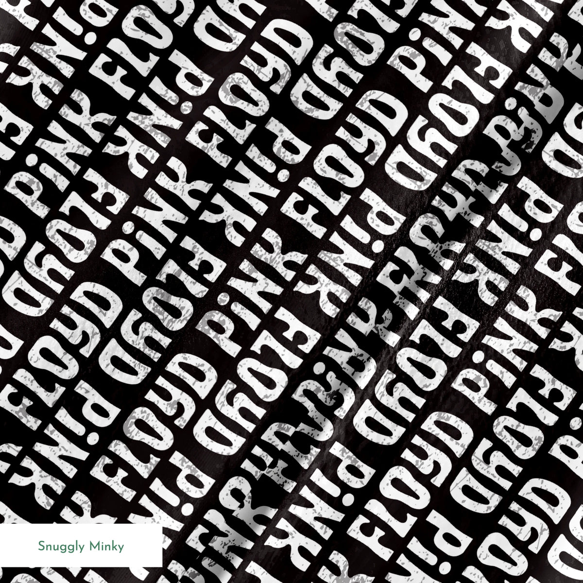 Pink Floyd Band Name Fabric