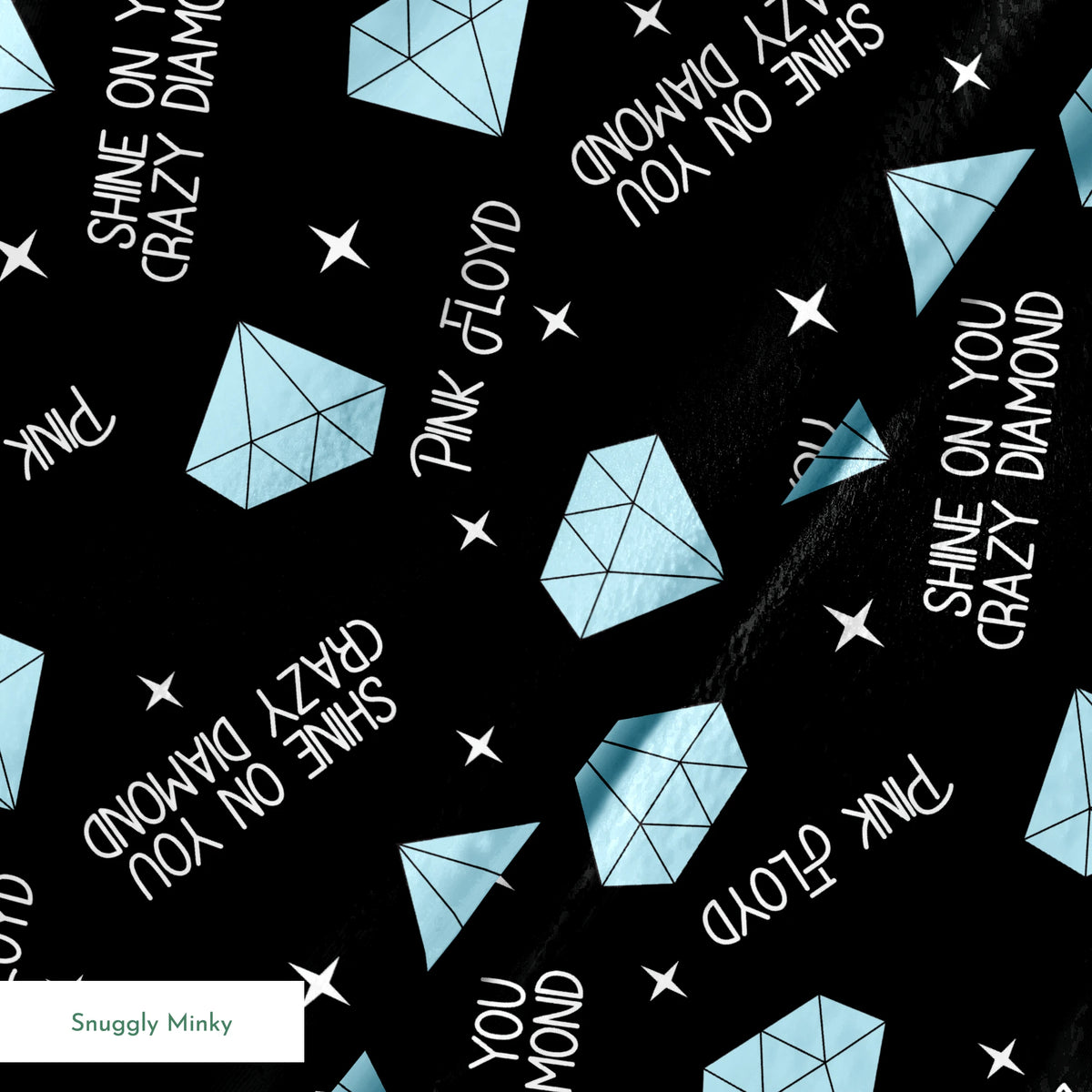 Pink Floyd Crazy Diamond Fabric
