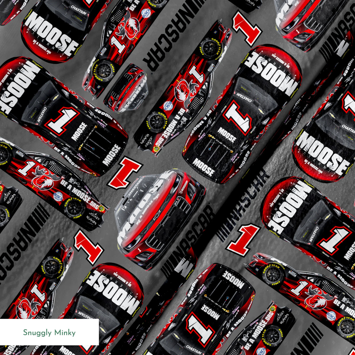 NASCAR® Ross Chastain Toss on Grey Fabric