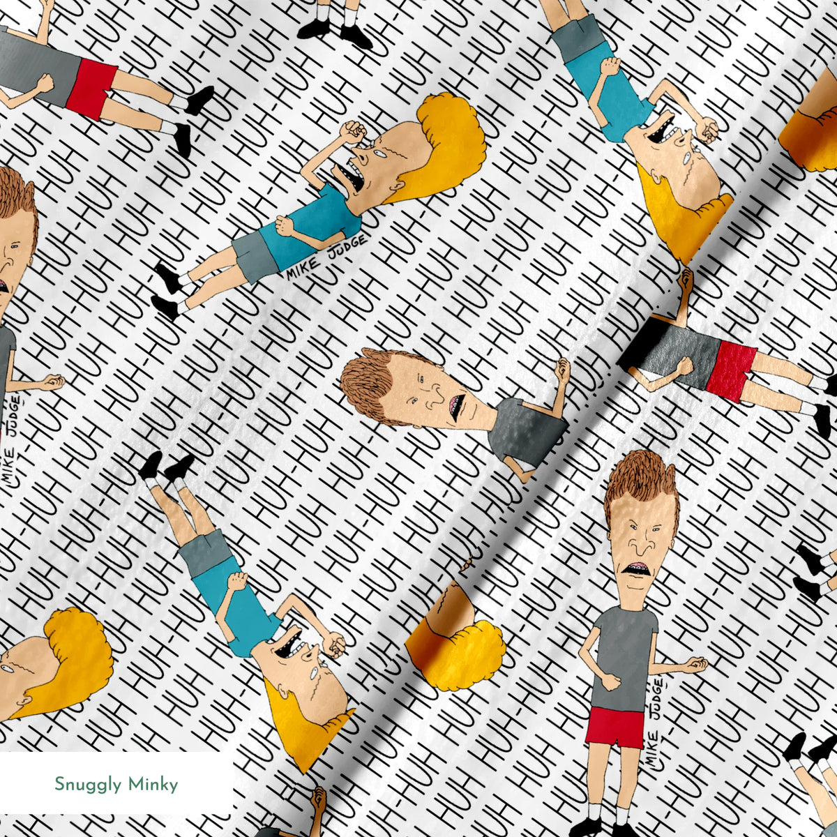 Paramount Beavis and Butt-Head HUH-HUH Fabric