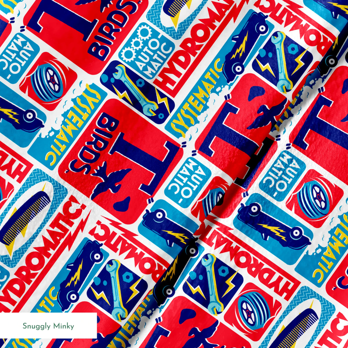 Paramount Grease Hydromatic T-Birds Fabric