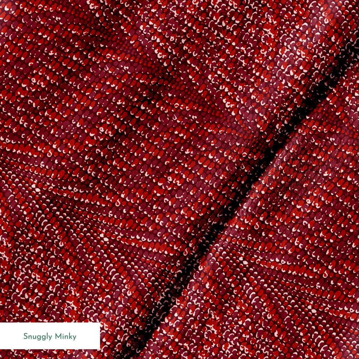 Wren on Oxblood Fabric