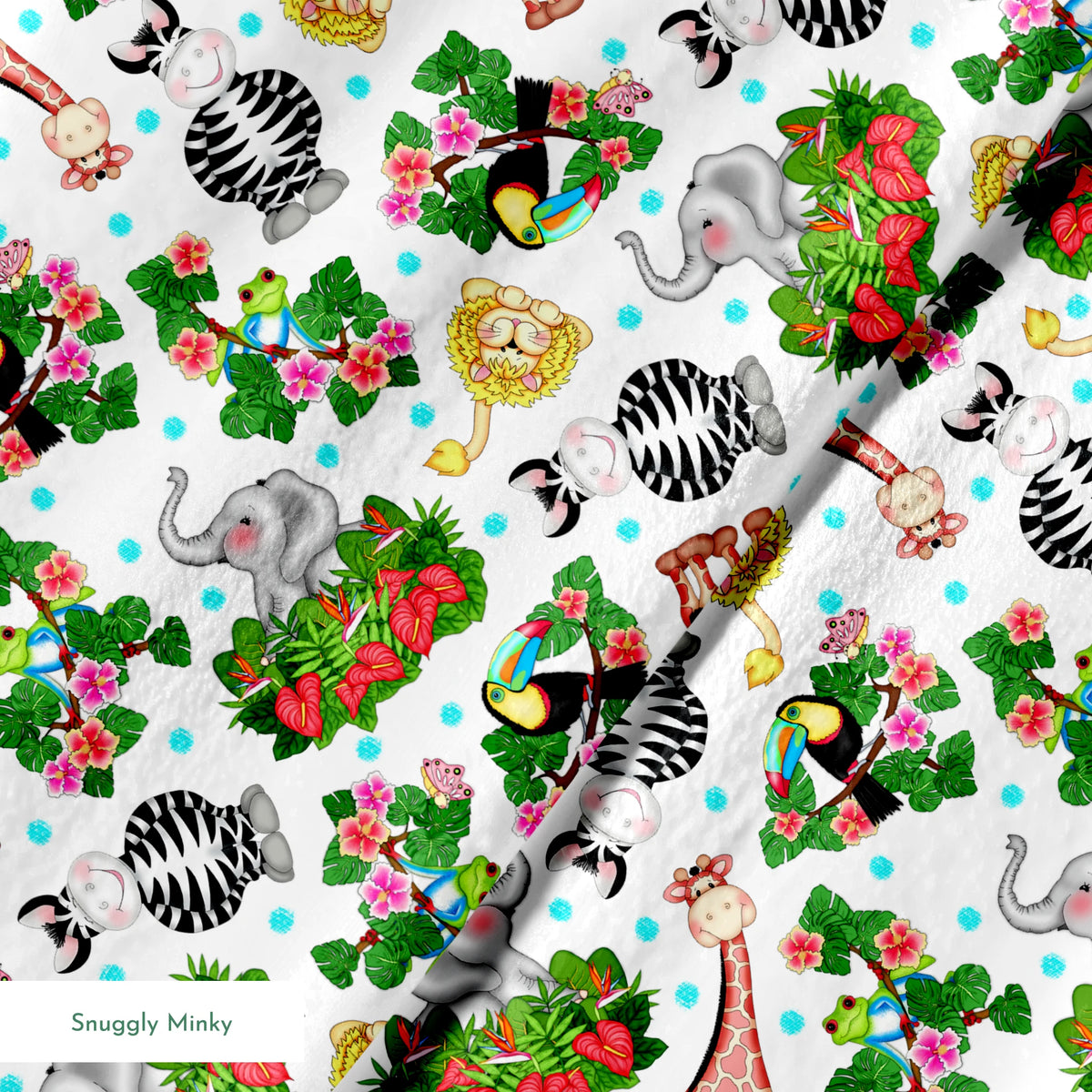 Vicki Schreiner BaZooples Jungle Friends Fabric