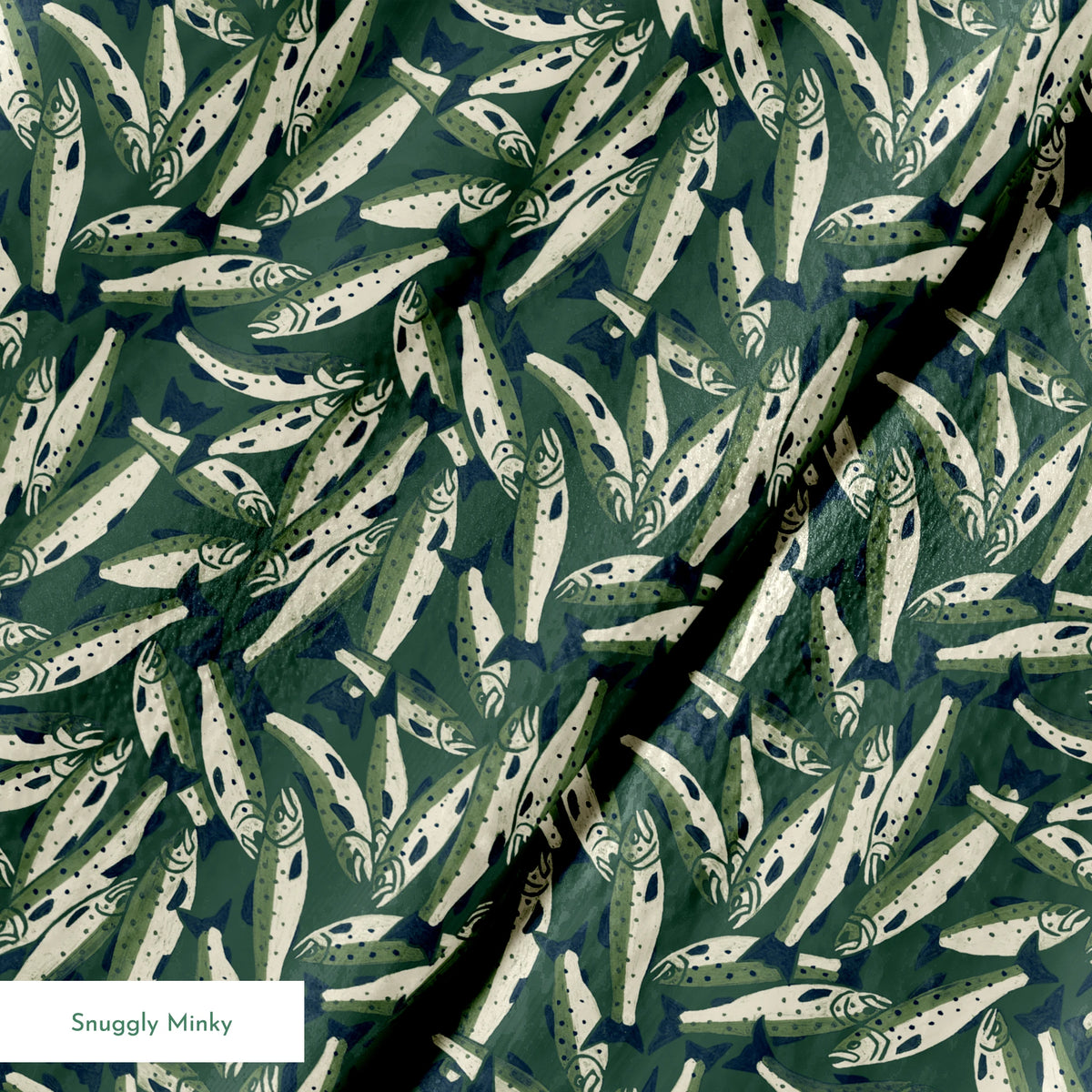 Anchovies on Forestry Fabric