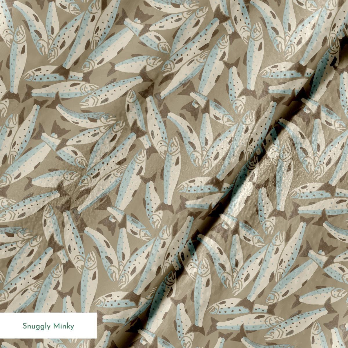 Anchovies on Mineral Fabric