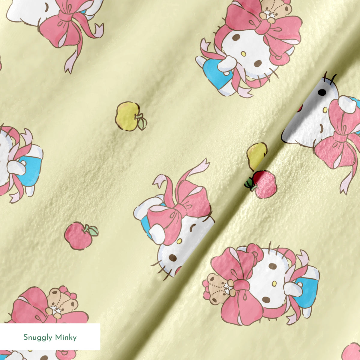 Hello Kitty® Bows & Apples Fabric