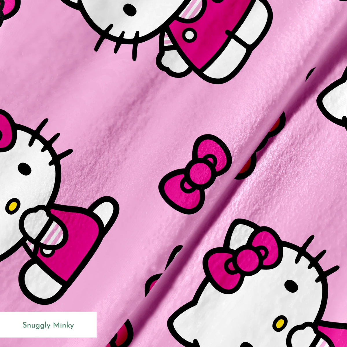 Hello Kitty® Pink Poses Fabric