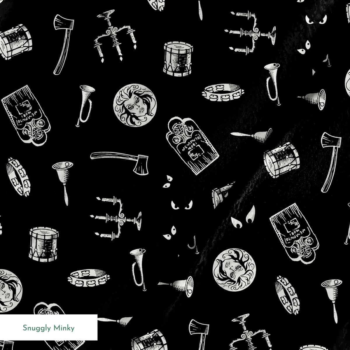 Disney Haunted Mansion Macabre Mementos Fabric