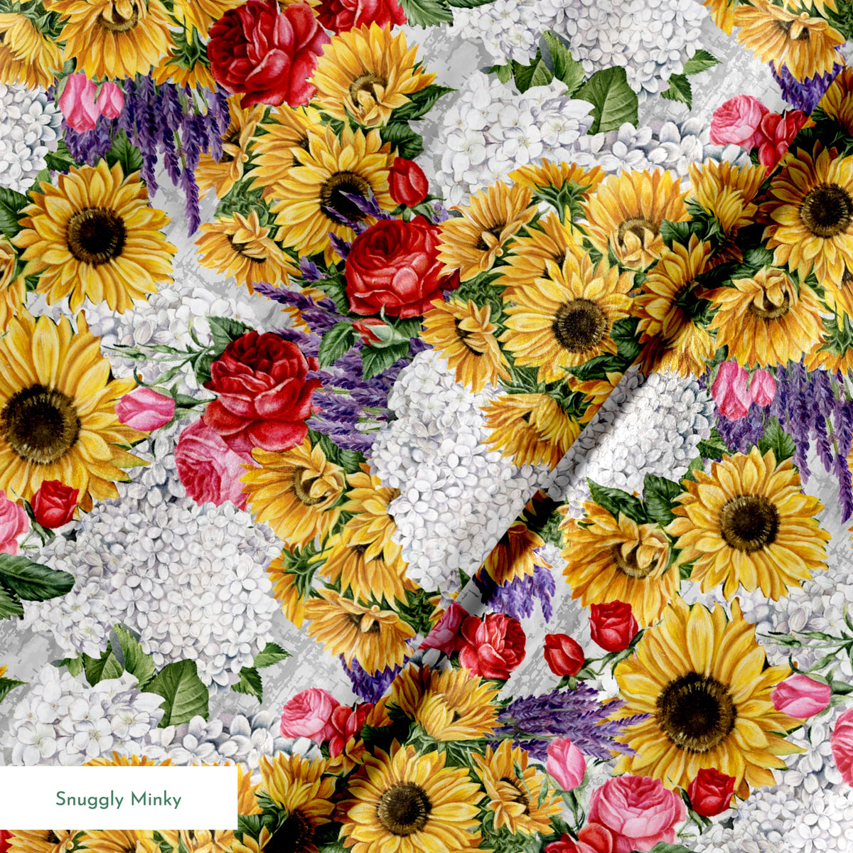 Danielle Murray Sunflowers, Roses, and Florals Fabric